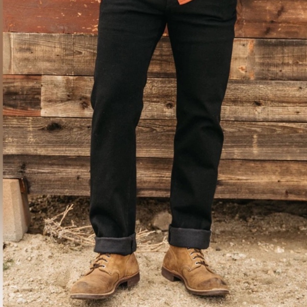 NWT Black - HIROSHI KATO
The Hammer Straight- Night 10.5oz Selvedge 38/28 - Picture 3 of 10